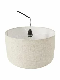 Westwing Collection Große Bogenlampe Niels in Schwarz-Beige, Ø 50 x H 218 cm -Leuchten Verkaufsladen Grosse Bogenlampe Niels in Schwarz Beige 5