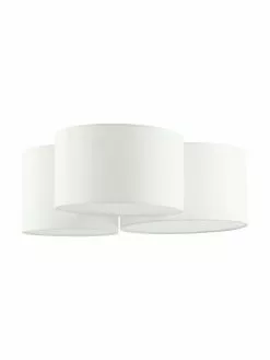 Westwing Collection Große Deckenleuchte Luke, Ø 61 x H 26 cm