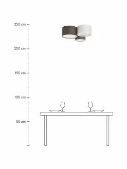 Große Deckenleuchte Pastore, Ø 61 x H 26 cm -Leuchten Verkaufsladen Grosse Deckenleuchte Pastore 2