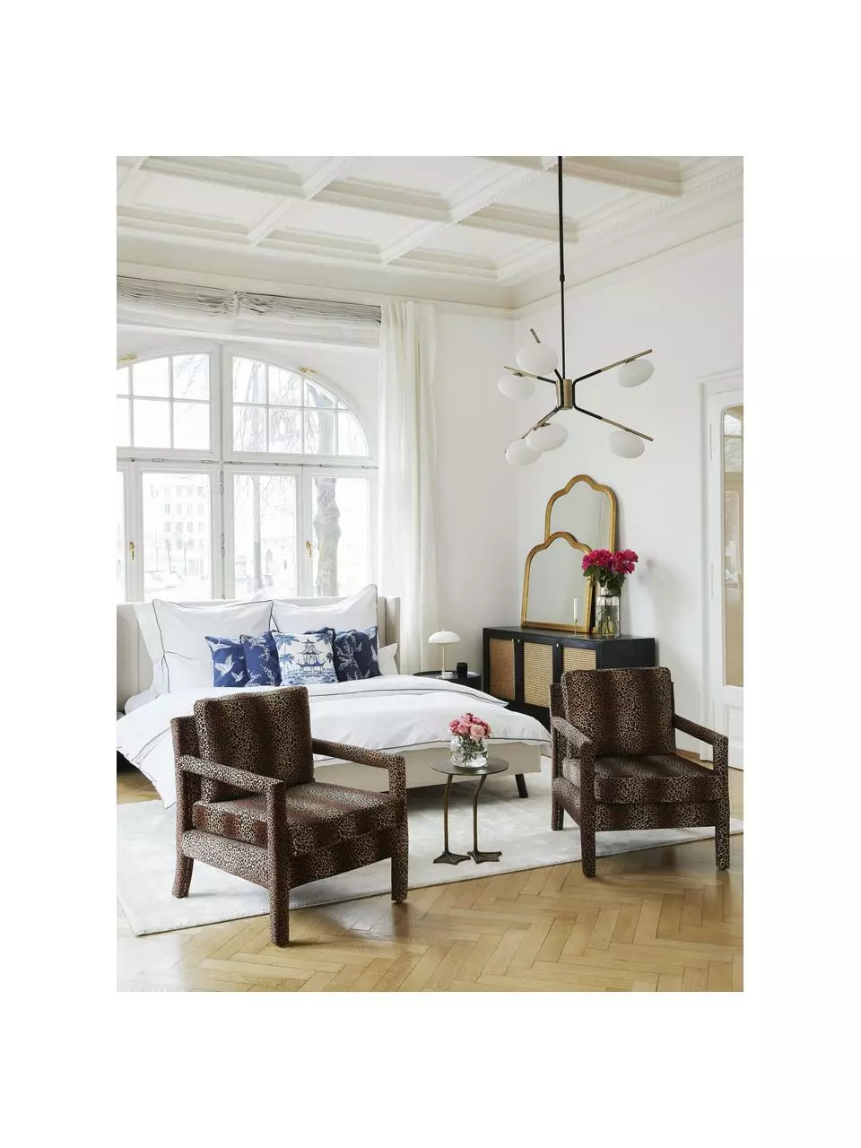 Westwing Collection Große Design Pendelleuchte Guna, Ø 70 cm 5 Westwing Collection Große Design Pendelleuchte Guna, Ø 70 cm – Bild 3