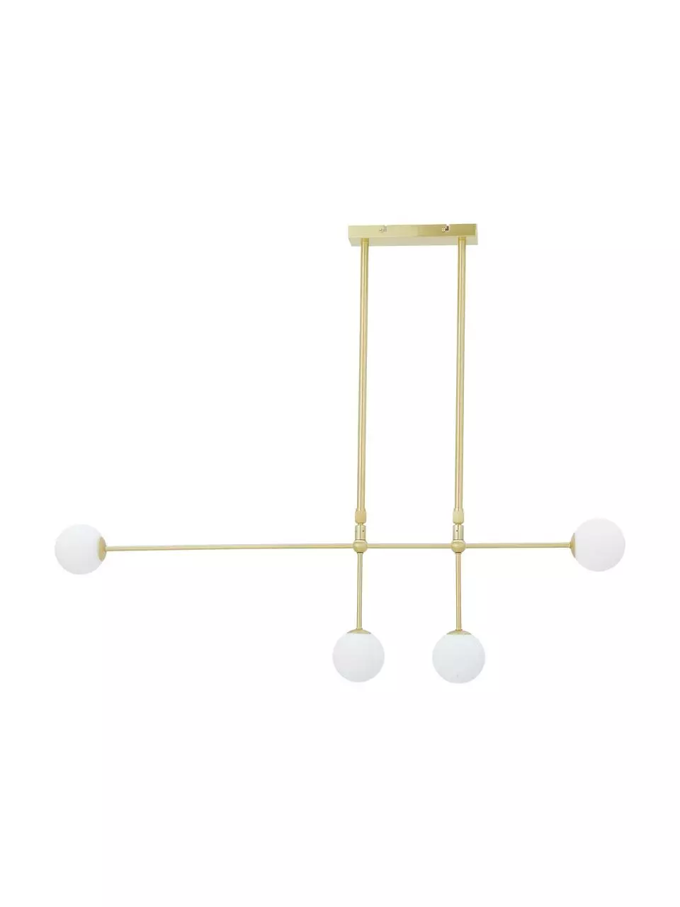 Westwing Collection Große Design Pendelleuchte Moon, B 112 x H 90 cm 7 Westwing Collection Große Design Pendelleuchte Moon, B 112 x H 90 cm – Bild 5