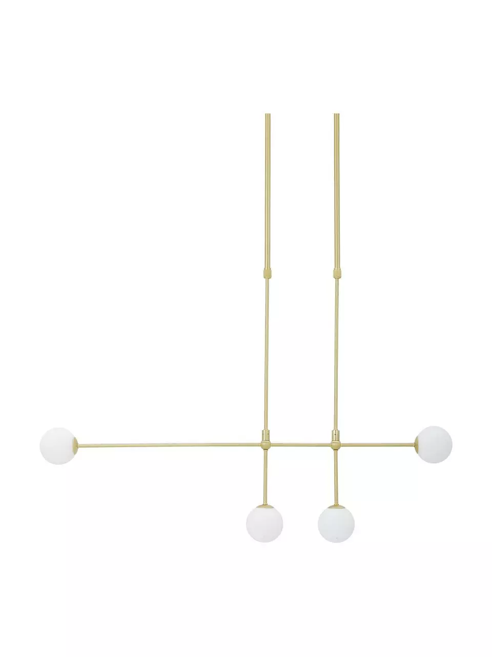 Westwing Collection Große Design Pendelleuchte Moon, B 112 x H 90 cm 3 Westwing Collection Große Design Pendelleuchte Moon, B 112 x H 90 cm