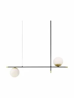 Große Design Pendelleuchte Nostalgia, B 95 x H 76 cm