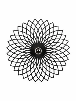 Große Design Wand- und Deckenleuchte Fellini, Ø 50 x T 12 cm