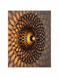 Gro&szlig;e Design Wand- und Deckenleuchte Fellini, Ø 50 x T 12 cm -Leuchten Verkaufsladen Grosse Design Wand und Deckenleuchte Fellini 5