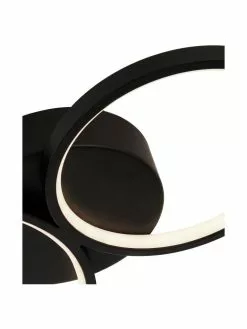 Searchlight Große Dimmbare LED-Deckenleuchte Cirque, B 98 x H 6 cm -Leuchten Verkaufsladen Grosse Dimmbare LED Deckenleuchte Cirque 4