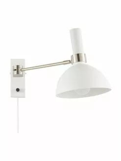 Markslöjd Große Dimmbare Wandleuchte Larry mit Stecker, T 41 x H 24 cm