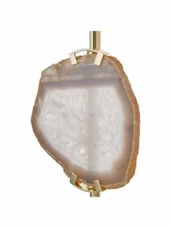 Westwing Collection Große Glam-Tischlampe Treasure mit Achat-Dekor, B 33 x H 62 cm -Leuchten Verkaufsladen Grosse Glam Tischlampe Treasure mit Achat Dekor 5