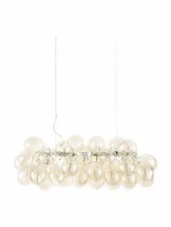 By Rydens Große Glaskugel Pendelleuchte Gross Bar, B 80 x H 36 cm