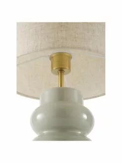 Westwing Collection Große Keramik-Tischlampe Christine in Grau, Ø 28 x H 53 cm 11 Westwing Collection Große Keramik-Tischlampe Christine in Grau, Ø 28 x H 53 cm -Leuchten Verkaufsladen Grosse Keramik Tischlampe Christine in Grau 3