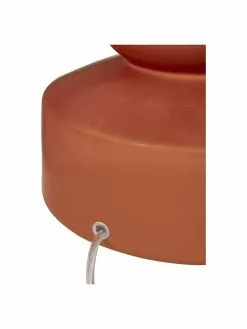 Westwing Collection Große Keramik-Tischlampe Georgina in Terrakotta, Ø 33 x H 52 cm -Leuchten Verkaufsladen Grosse Keramik Tischlampe Georgina in Terrakotta 5