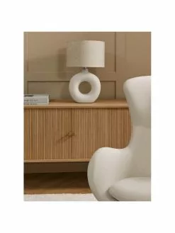 Westwing Collection Große Keramik-Tischlampe Gisella, Ø 35 x H 55 cm 10 Westwing Collection Große Keramik-Tischlampe Gisella, Ø 35 x H 55 cm -Leuchten Verkaufsladen Grosse Keramik Tischlampe Gisella 2