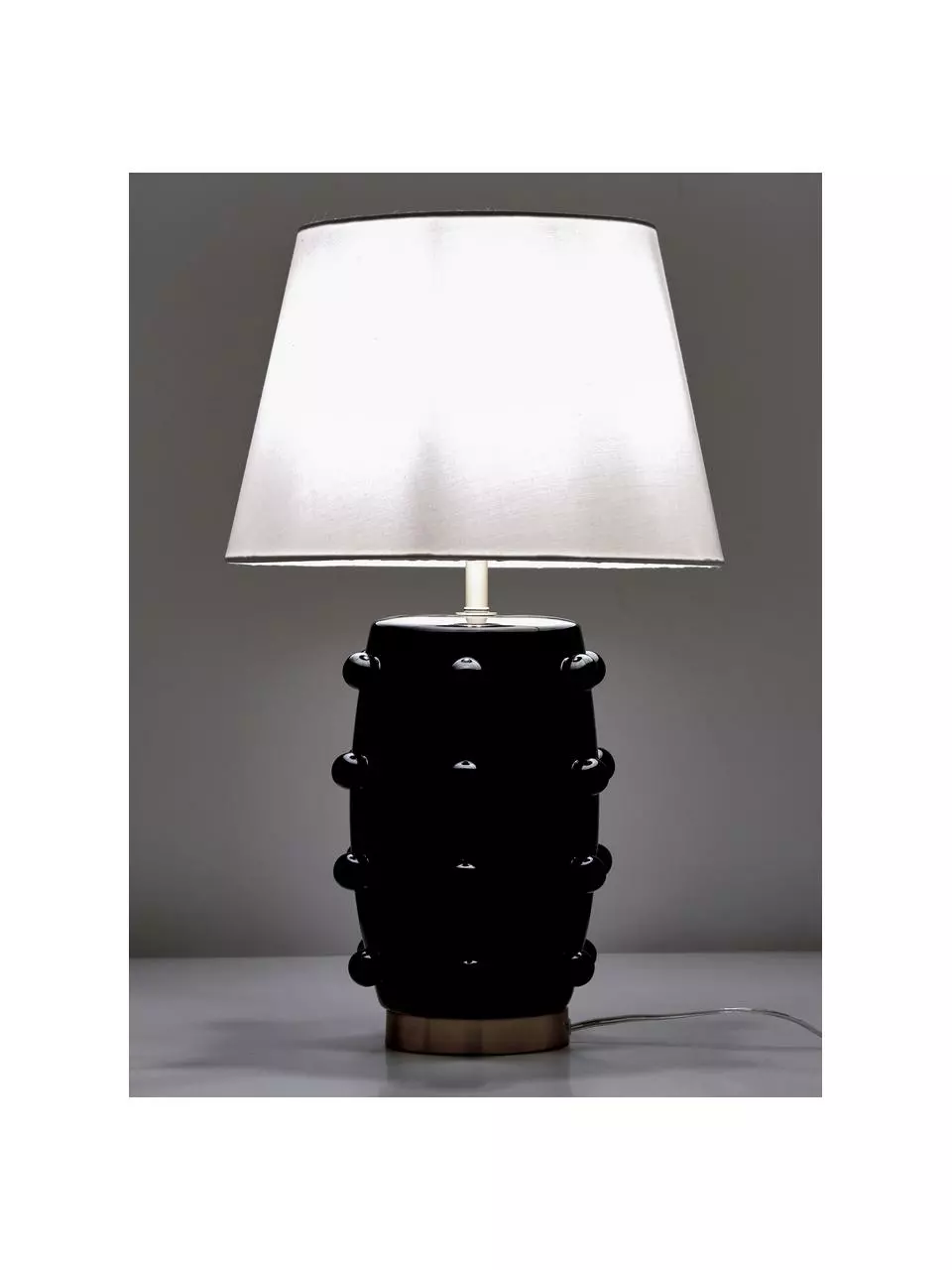 Westwing Collection Große Keramik-Tischlampe Leandra, Ø 36 x H 57 cm 6 Westwing Collection Große Keramik-Tischlampe Leandra, Ø 36 x H 57 cm – Bild 4