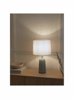 Westwing Collection Große Keramik-Tischlampe Nizza in Salbeigrün, Ø 33 x H 60 cm 12 Westwing Collection Große Keramik-Tischlampe Nizza in Salbeigrün, Ø 33 x H 60 cm -Leuchten Verkaufsladen Grosse Keramik Tischlampe Nizza in Salbeigrun 4