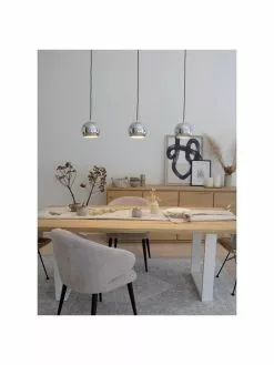 Frandsen Große Kugel-Pendelleuchte Ball in Chromfarben, B 100 x H 18 cm 11 Frandsen Große Kugel-Pendelleuchte Ball in Chromfarben, B 100 x H 18 cm -Leuchten Verkaufsladen Grosse Kugel Pendelleuchte Ball in Chromfarben 3