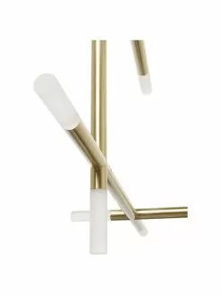 Westwing Collection Große LED-Deckenleuchte Gratia in Gold, B 76 x H 50 cm -Leuchten Verkaufsladen Grosse LED Deckenleuchte Gratia in Gold 4