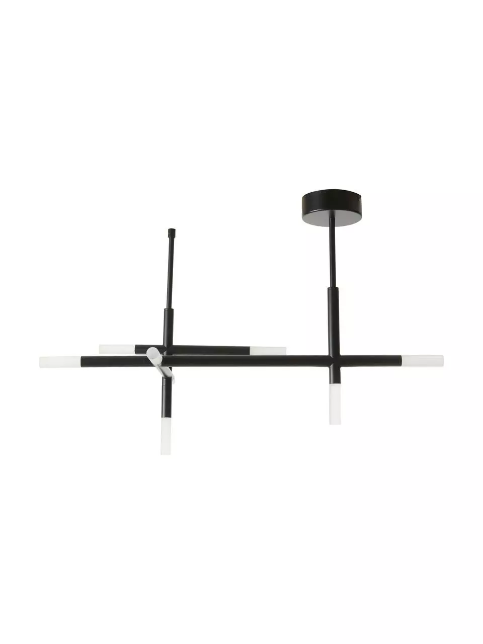 Westwing Collection Große LED-Deckenleuchte Gratia in Schwarz, B 76 x H 50 cm 5 Westwing Collection Große LED-Deckenleuchte Gratia in Schwarz, B 76 x H 50 cm – Bild 3