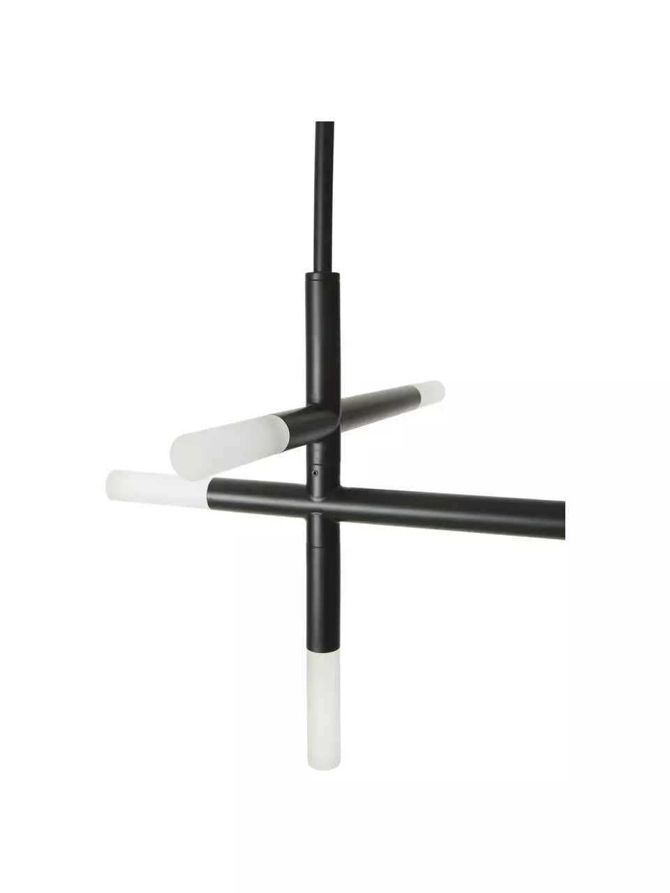 Westwing Collection Große LED-Deckenleuchte Gratia in Schwarz, B 76 x H 50 cm 7 Westwing Collection Große LED-Deckenleuchte Gratia in Schwarz, B 76 x H 50 cm – Bild 5