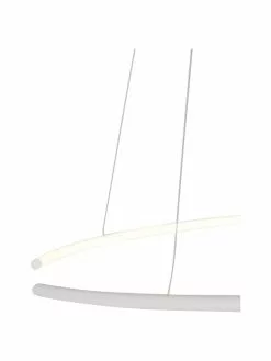 Große LED-Pendelleuchte Breda in Weiß, Ø 70 x H 200 cm -Leuchten Verkaufsladen Grosse LED Pendelleuchte Breda in Weiss 5