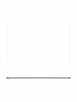 Große LED-Pendelleuchte Elettra, B 120 x H 2 cm