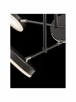 Große LED-Pendelleuchte Fad in Schwarz, B 89 x H 62 cm 13 Große LED-Pendelleuchte Fad in Schwarz, B 89 x H 62 cm -Leuchten Verkaufsladen Grosse LED Pendelleuchte Fad in Schwarz 5