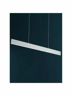 Große LED-Pendelleuchte Step in Weiß, B 91 x H 20 cm -Leuchten Verkaufsladen Grosse LED Pendelleuchte Step in Weiss 3