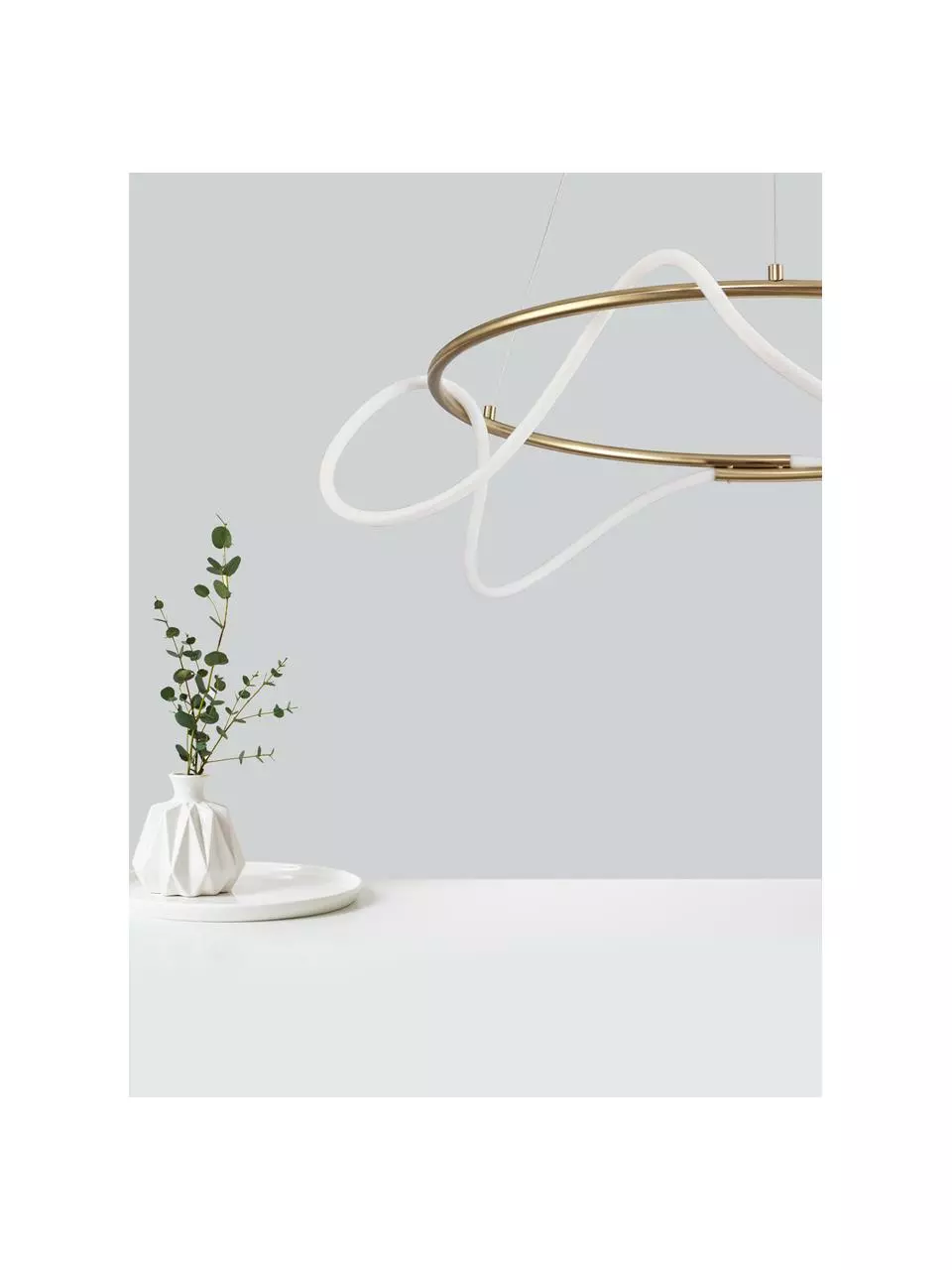 Große LED-Pendelleuchte Tiriac, Ø 70 x H 120 cm 8 Große LED-Pendelleuchte Tiriac, Ø 70 x H 120 cm – Bild 6