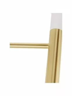 Westwing Collection Große LED-Wandleuchte Gratia in Gold, B 10 x H 45 cm -Leuchten Verkaufsladen Grosse LED Wandleuchte Gratia in Gold 4