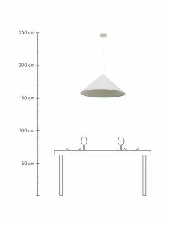 Westwing Collection Große Pendelleuchte Alia aus Metall, Ø 70 x H 32 cm -Leuchten Verkaufsladen Grosse Pendelleuchte Alia aus Metall 2