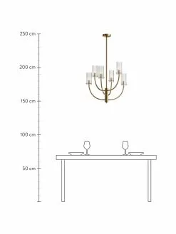 Große Pendelleuchte Arco in Gold, Ø 61 x H 67 cm 10 Große Pendelleuchte Arco in Gold, Ø 61 x H 67 cm -Leuchten Verkaufsladen Grosse Pendelleuchte Arco in Gold 2
