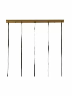 Westwing Collection Große Pendelleuchte Arvo in Messingfarben, B 75 cm x H 120 cm -Leuchten Verkaufsladen Grosse Pendelleuchte Arvo in Messingfarben 3