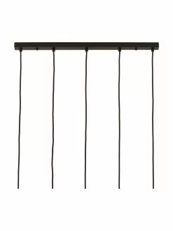 Westwing Collection Große Pendelleuchte Arvo in Schwarz, B 75 cm x H 120 cm -Leuchten Verkaufsladen Grosse Pendelleuchte Arvo in Schwarz 3