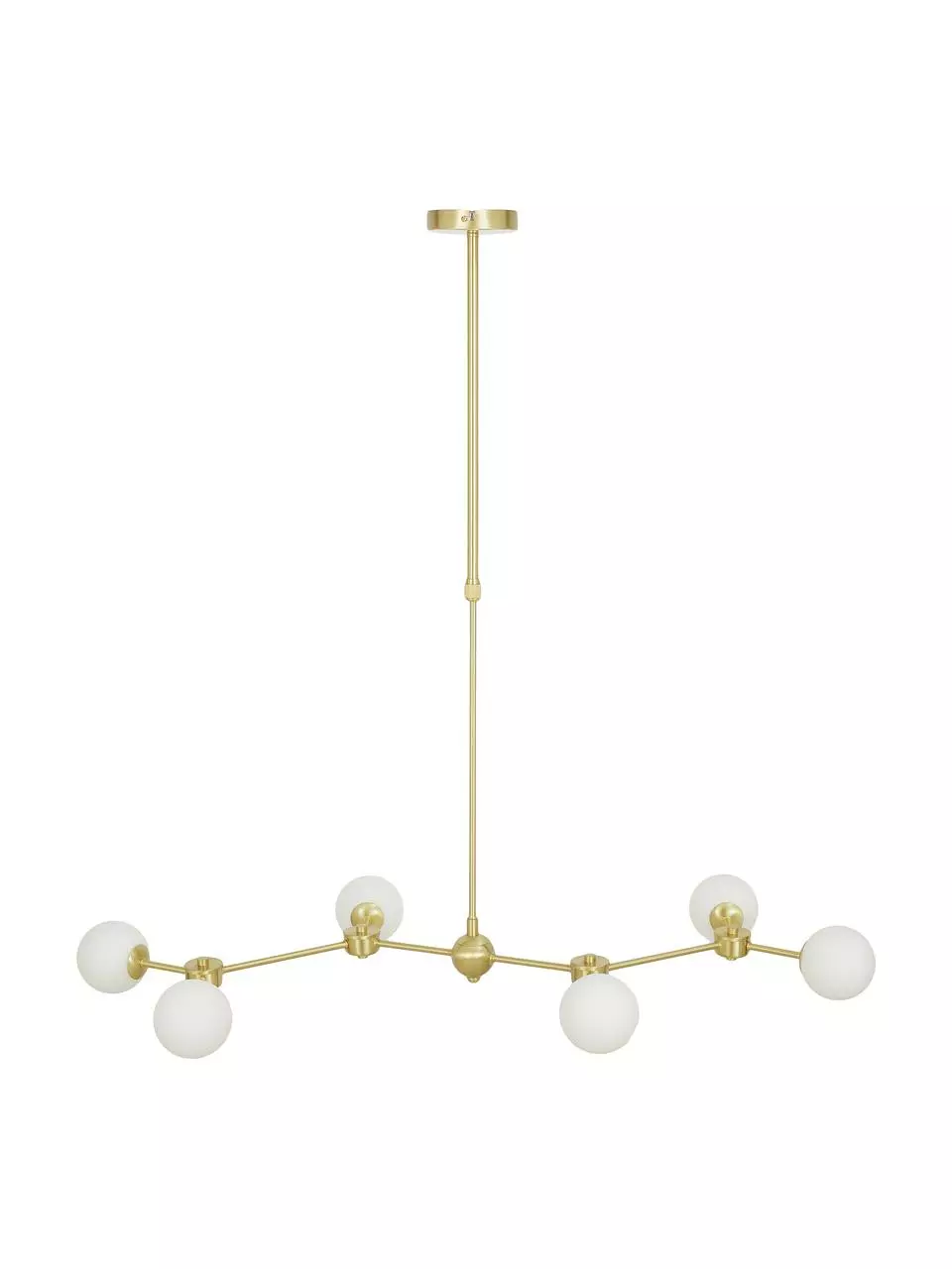 Westwing Collection Große Pendelleuchte Aurelia in Gold, B 110 x H 60 cm 7 Westwing Collection Große Pendelleuchte Aurelia in Gold, B 110 x H 60 cm – Bild 5