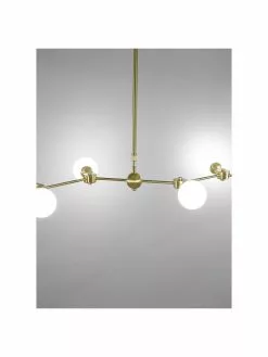 Westwing Collection Große Pendelleuchte Aurelia in Gold, B 110 x H 60 cm 13 Westwing Collection Große Pendelleuchte Aurelia in Gold, B 110 x H 60 cm -Leuchten Verkaufsladen Grosse Pendelleuchte Aurelia in Gold 5