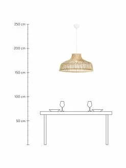 Marksl&ouml;jd Gro&szlig;e Pendelleuchte Braid aus Rattan, Ø 72 x H 37 cm -Leuchten Verkaufsladen Grosse Pendelleuchte Braid aus Rattan 2