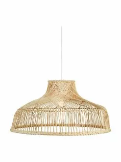 Markslöjd Große Pendelleuchte Braid aus Rattan, Ø 72 x H 37 cm