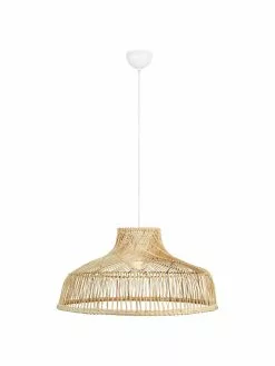 Marksl&ouml;jd Gro&szlig;e Pendelleuchte Braid aus Rattan, Ø 72 x H 37 cm -Leuchten Verkaufsladen Grosse Pendelleuchte Braid aus Rattan 3