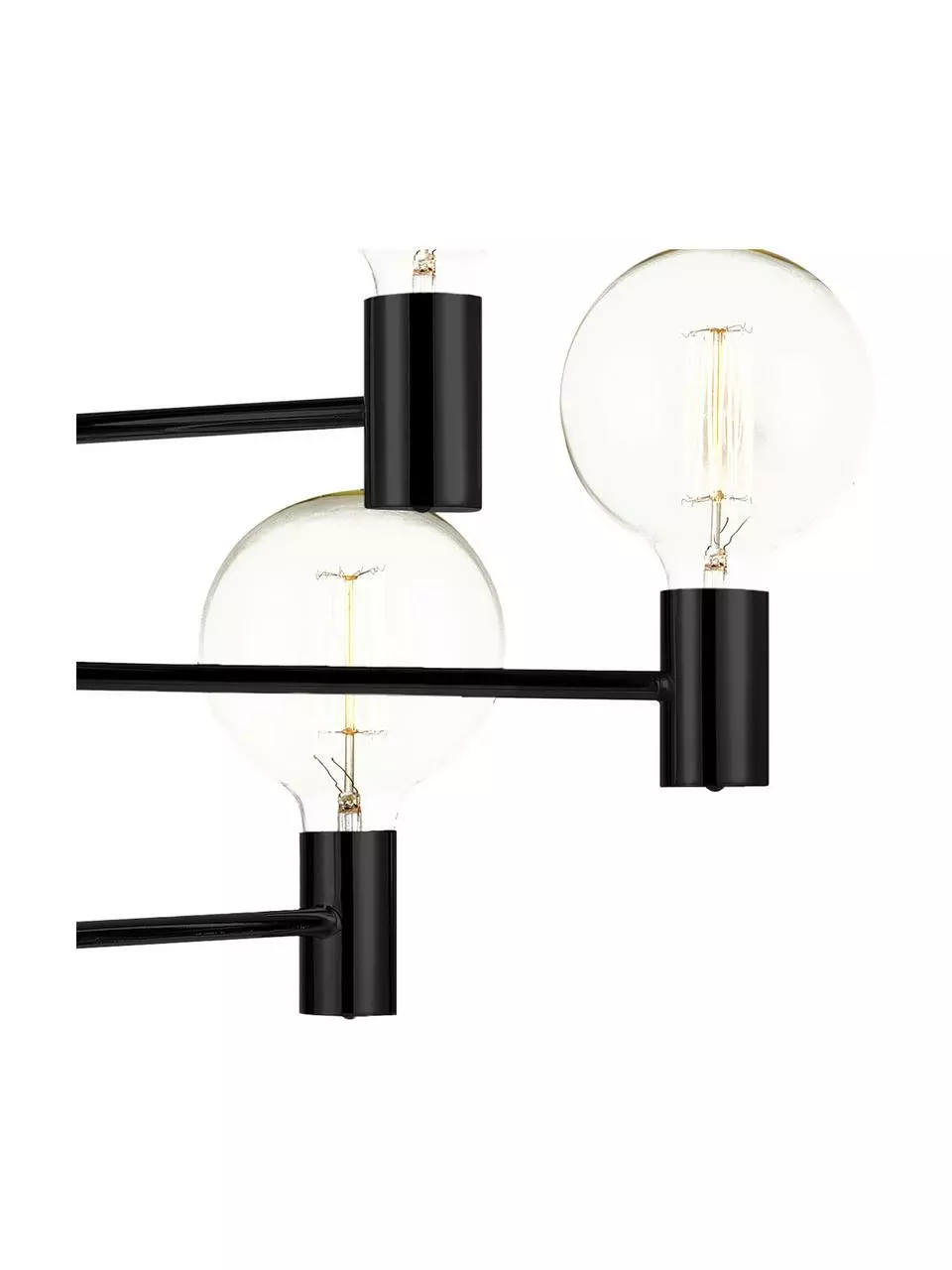 Markslöjd Große Pendelleuchte Capital in Schwarz, Ø 63 cm 8 Markslöjd Große Pendelleuchte Capital in Schwarz, Ø 63 cm – Bild 6