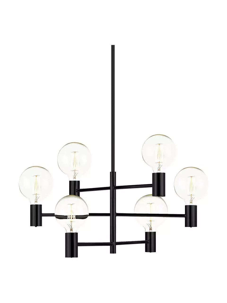 Markslöjd Große Pendelleuchte Capital in Schwarz, Ø 63 cm 3 Markslöjd Große Pendelleuchte Capital in Schwarz, Ø 63 cm