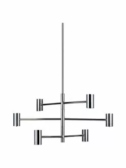 Markslöjd Große Pendelleuchte Capital in Silber, Ø 63 cm -Leuchten Verkaufsladen Grosse Pendelleuchte Capital in Silber 5