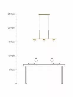 Nordlux Große Pendelleuchte Contina mit Opalglas, B 90 x H 42 cm -Leuchten Verkaufsladen Grosse Pendelleuchte Contina mit Opalglas 2