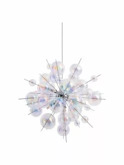 Große Pendelleuchte Explosion aus Glaskugeln, Ø 65 cm