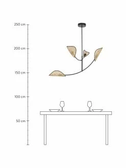 Westwing Collection Große Pendelleuchte Freja aus Wiener Geflecht, B 112 x H 89 cm 11 Westwing Collection Große Pendelleuchte Freja aus Wiener Geflecht, B 112 x H 89 cm -Leuchten Verkaufsladen Grosse Pendelleuchte Freja aus Wiener Geflecht 3