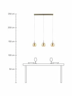 Westwing Collection Große Pendelleuchte Hamilton in Messing, B 81 x H 13 cm 11 Westwing Collection Große Pendelleuchte Hamilton in Messing, B 81 x H 13 cm -Leuchten Verkaufsladen Grosse Pendelleuchte Hamilton in Messing 3