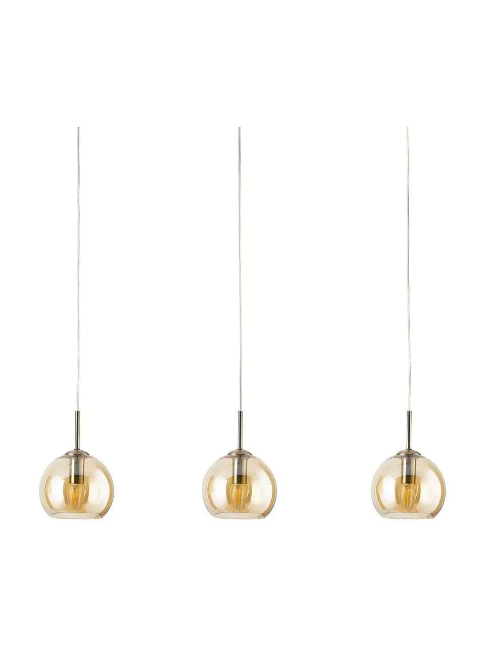 Westwing Collection Große Pendelleuchte Hamilton in Messing, B 81 x H 13 cm 3 Westwing Collection Große Pendelleuchte Hamilton in Messing, B 81 x H 13 cm