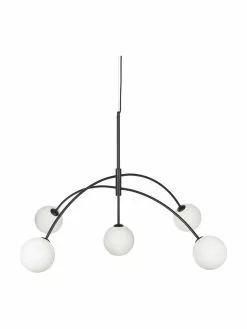 Markslöjd Große Pendelleuchte Heaven aus Opalglas, Ø 117 x H 70 cmNur noch wenige verfügbar