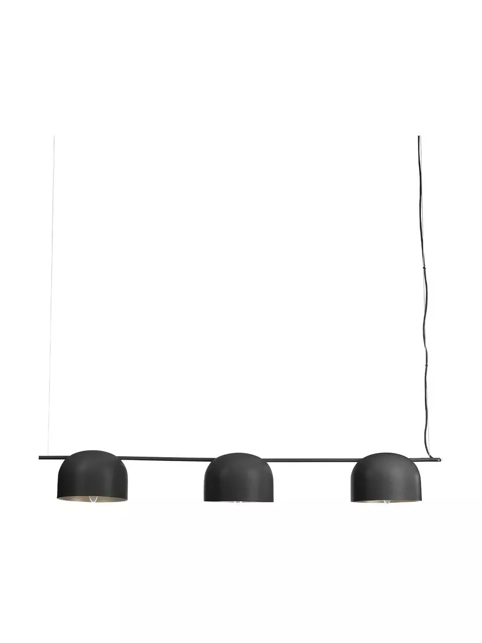 Westwing Collection Große Pendelleuchte Joel mit Gold-Dekor, B 127 x H 15 cm 3 Westwing Collection Große Pendelleuchte Joel mit Gold-Dekor, B 127 x H 15 cm