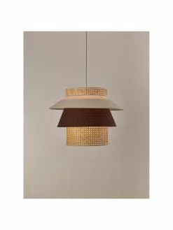 Westwing Collection Große Pendelleuchte Klea aus Wiener Geflecht in Creme/Braun, Ø 55 x H 42 cm 12 Westwing Collection Große Pendelleuchte Klea aus Wiener Geflecht in Creme/Braun, Ø 55 x H 42 cm -Leuchten Verkaufsladen Grosse Pendelleuchte Klea aus Wiener Geflecht in CremeBraun 4