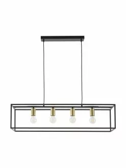 Lucide Große Pendelleuchte Ruben im Industrial-Style, B 92 x H 22 cm -Leuchten Verkaufsladen Grosse Pendelleuchte Ruben im Industrial Style 3