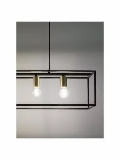 Lucide Große Pendelleuchte Ruben im Industrial-Style, B 92 x H 22 cm -Leuchten Verkaufsladen Grosse Pendelleuchte Ruben im Industrial Style 4
